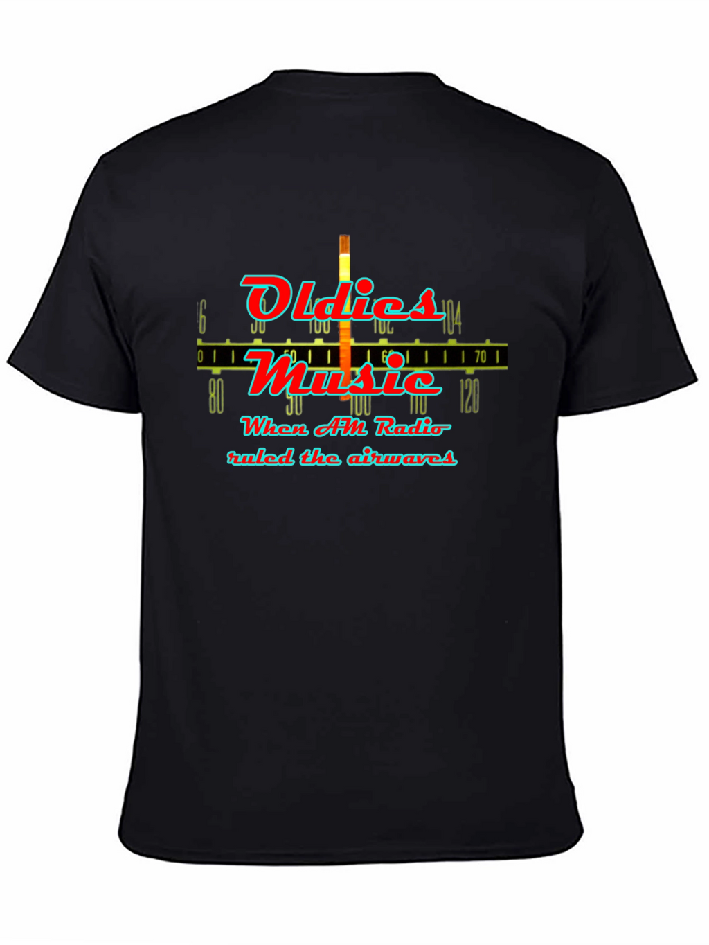Oldies Music Radio Dial T-Shirt