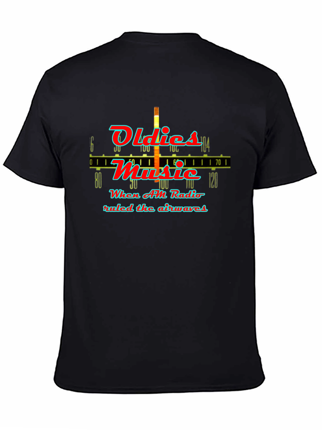Oldies Music Radio Dial T-Shirt