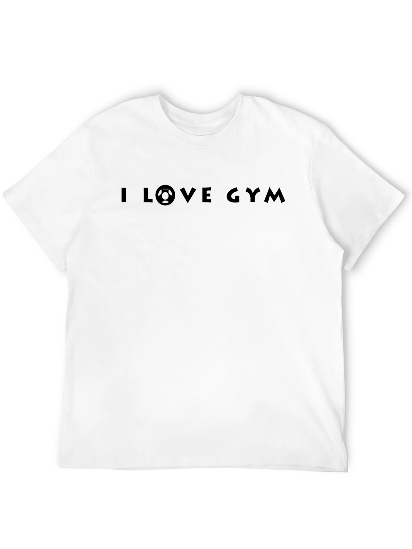 I Love Gym T-Shirt - Black Fitness Tee