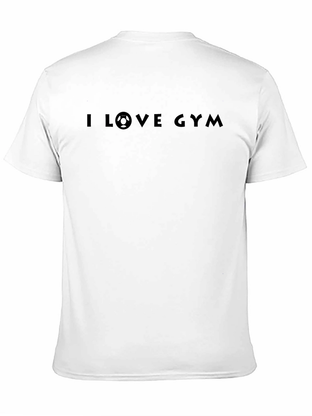 I Love Gym T-Shirt - Black Fitness Tee