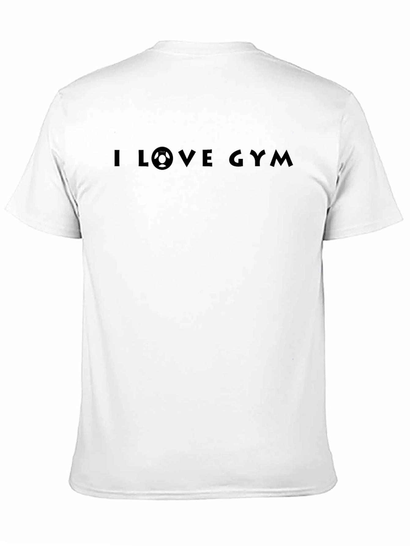 I Love Gym T-Shirt - Black Fitness Tee