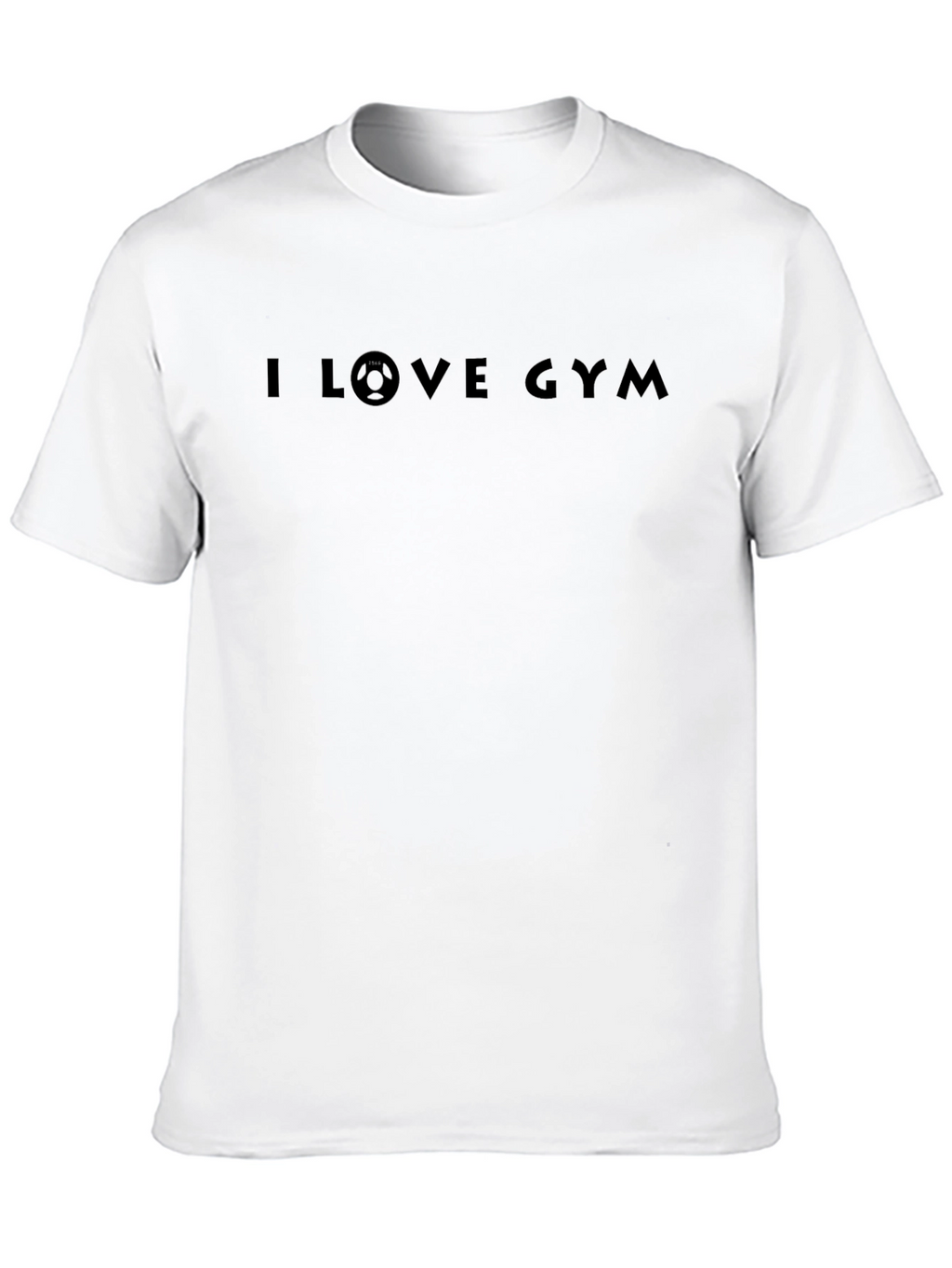 I Love Gym T-Shirt - Black Fitness Tee