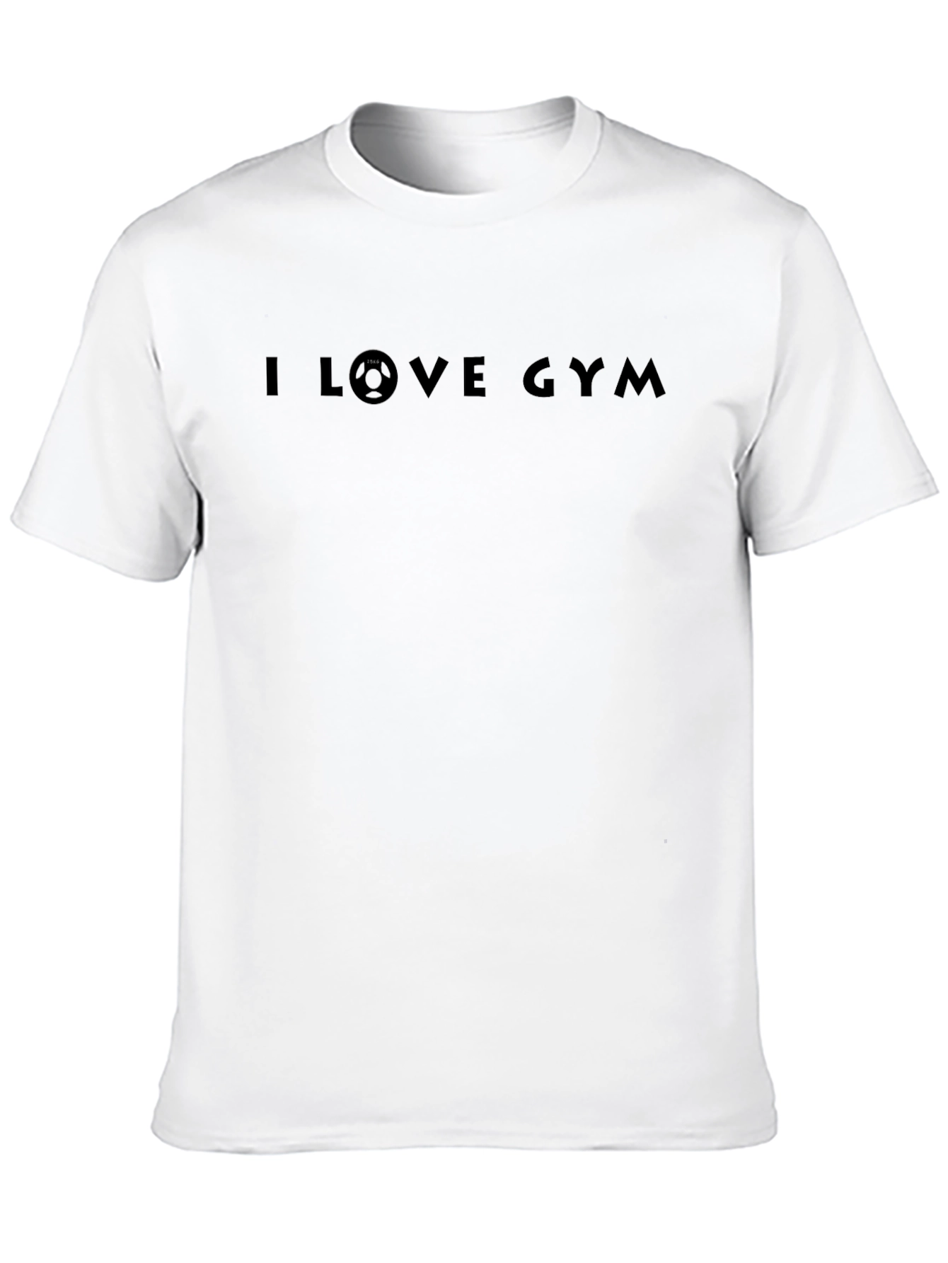 I Love Gym T-Shirt - Black Fitness Tee