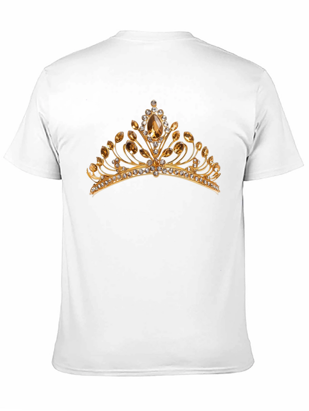 Gold Crown Graphic Black T-Shirt