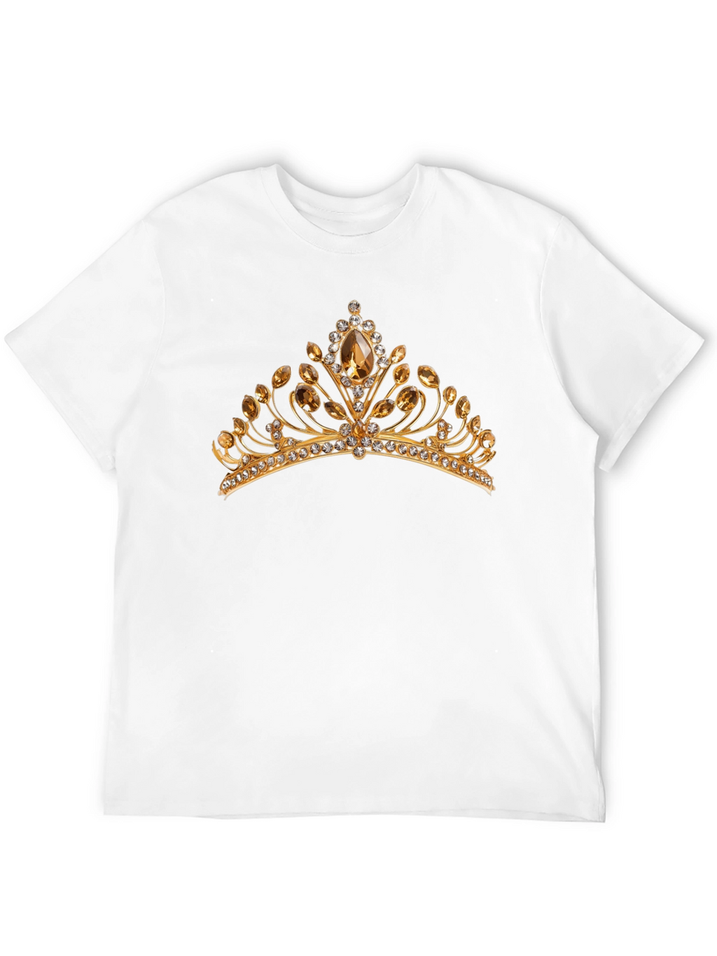 Gold Crown Graphic Black T-Shirt