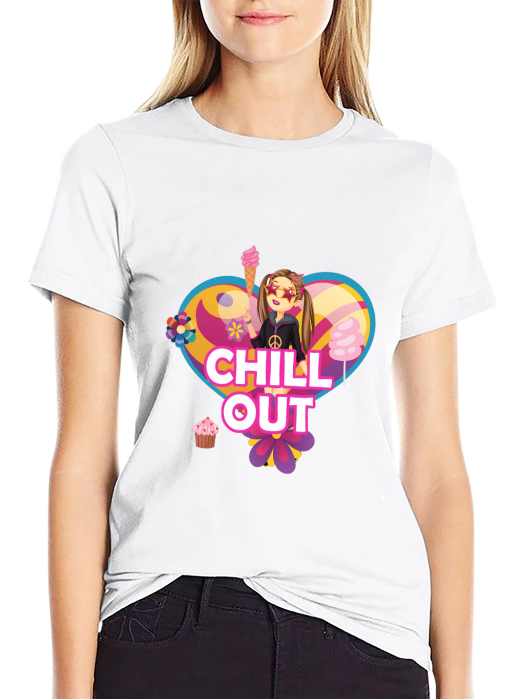 Chill Out Graphic Tee - Fun Design T-Shirt