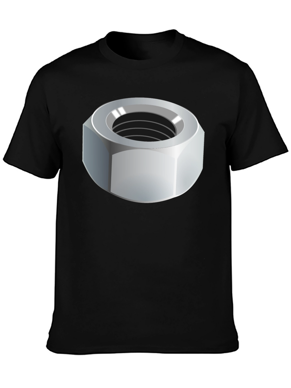 Nut Graphic T-Shirt - Unisex Black Tee