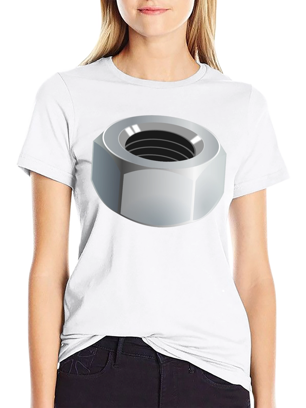 Nut Graphic T-Shirt - Unisex Black Tee