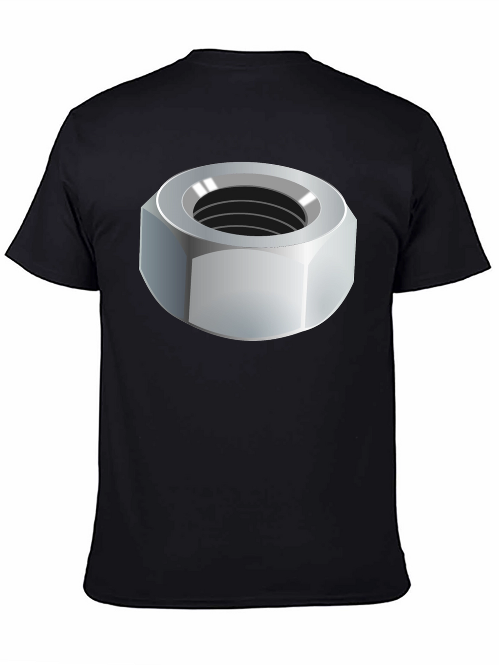 Nut Graphic T-Shirt - Unisex Black Tee