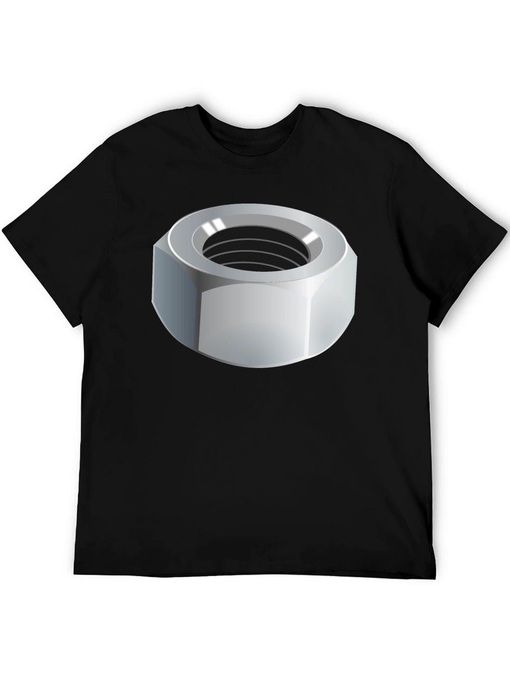 Nut Graphic T-Shirt - Unisex Black Tee