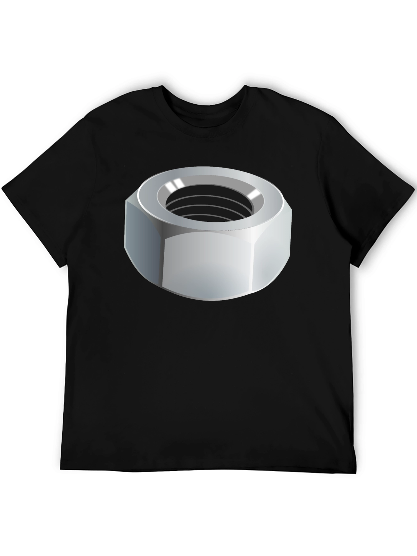 Nut Graphic T-Shirt - Unisex Black Tee