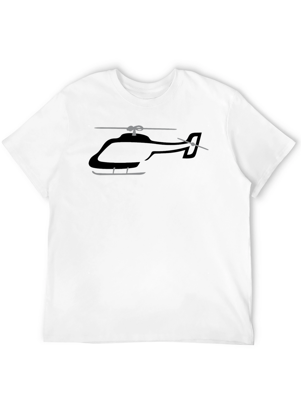 Helicopter Graphic Tee - Aviation Enthusiast T-Shirt