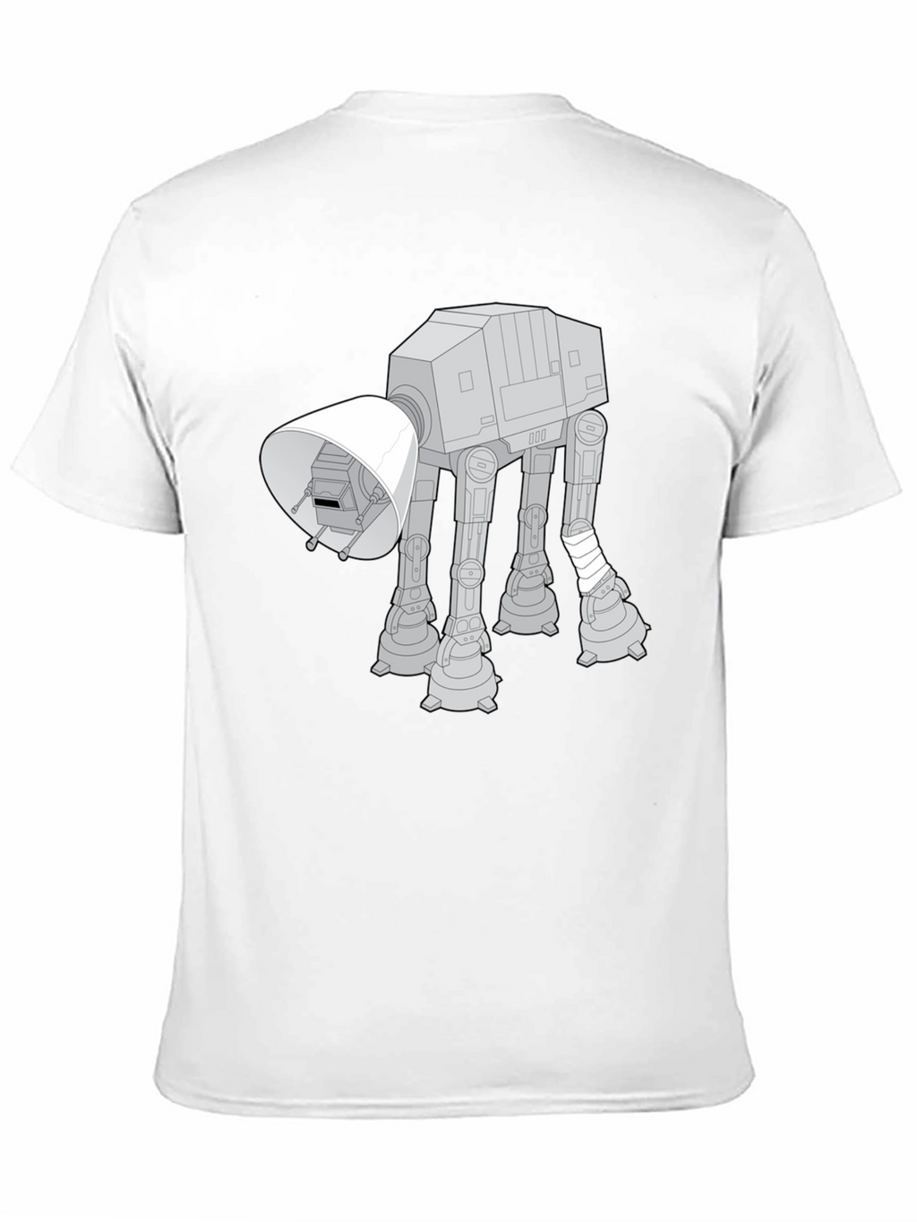 Injured AT-AT Walker Black T-Shirt