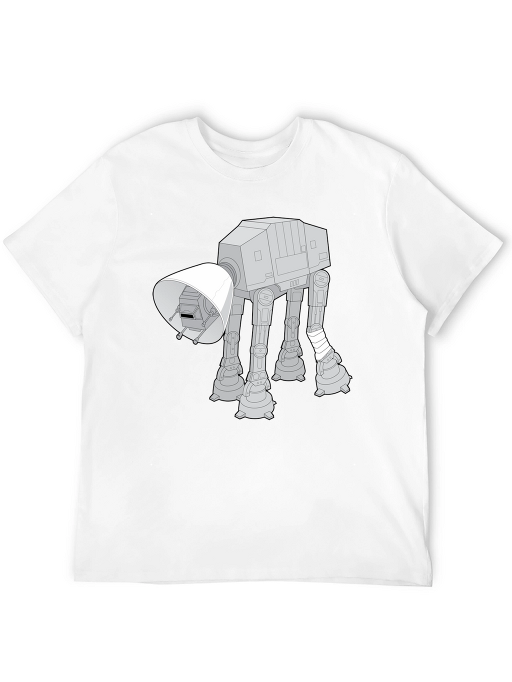 Injured AT-AT Walker Black T-Shirt