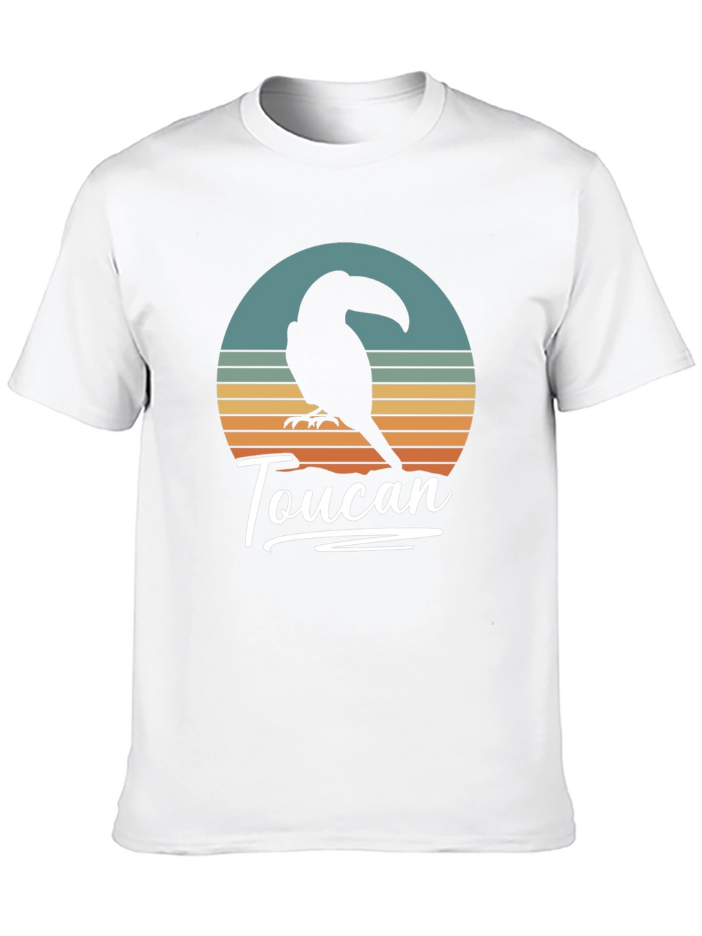 Retro Toucan Graphic Tee - Stylish Unisex T-Shirt