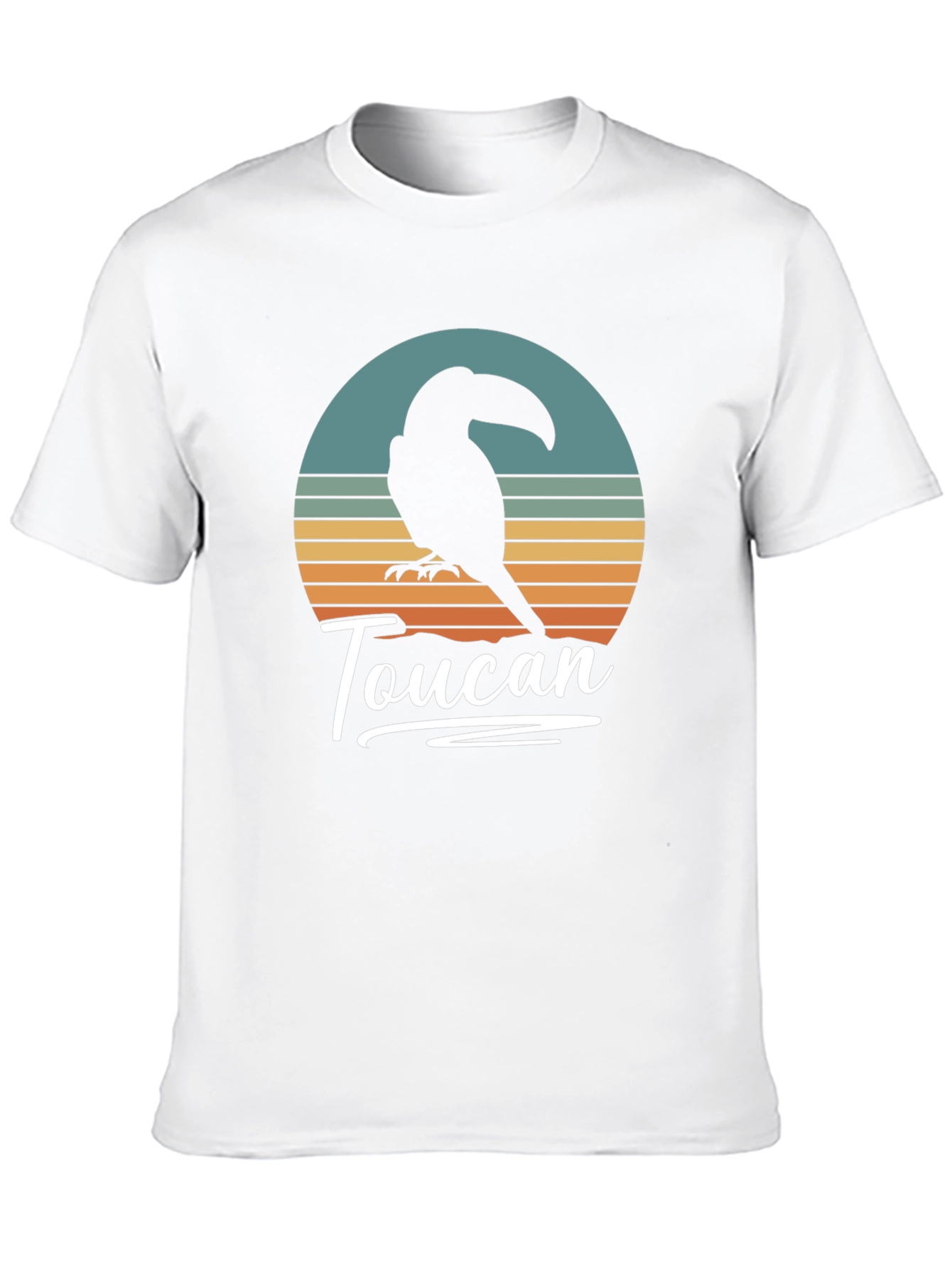 Retro Toucan Graphic Tee - Stylish Unisex T-Shirt