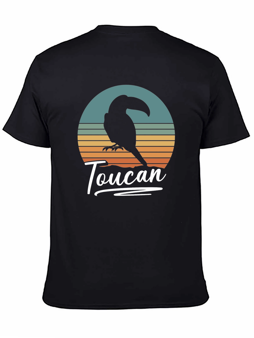 Retro Toucan Graphic Tee - Stylish Unisex T-Shirt