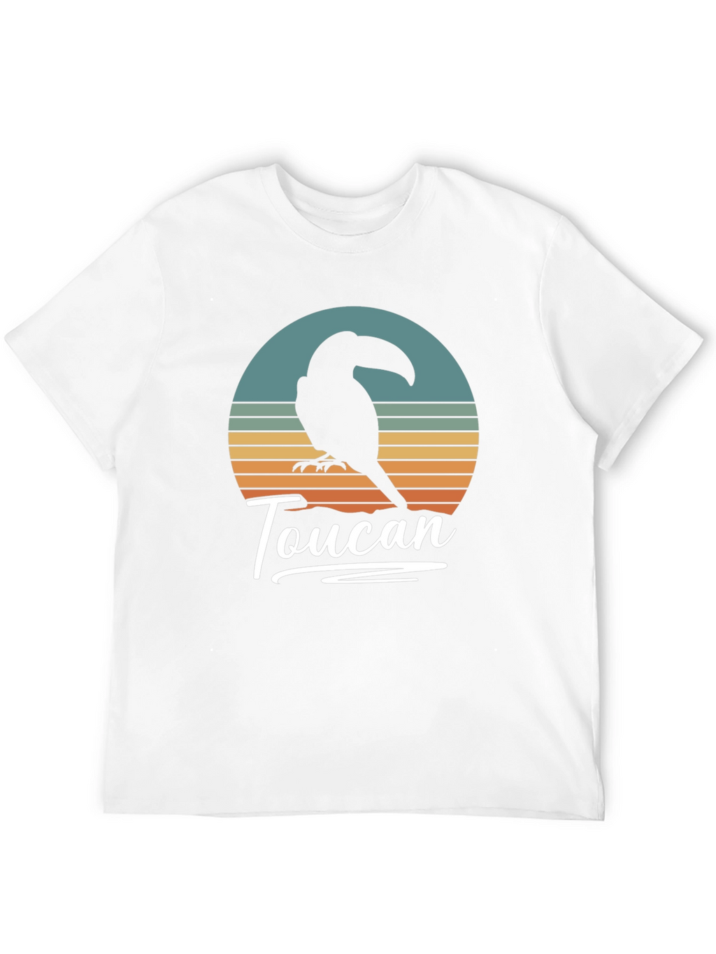 Retro Toucan Graphic Tee - Stylish Unisex T-Shirt