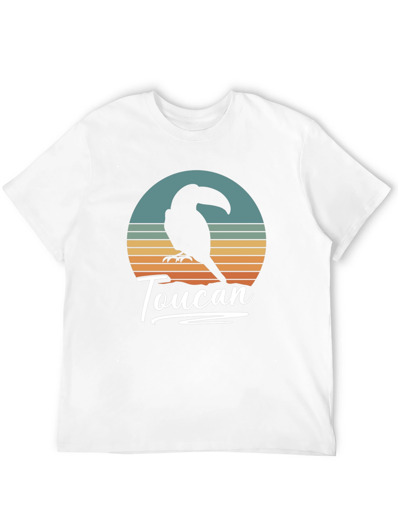 Retro Toucan Graphic Tee - Stylish Unisex T-Shirt