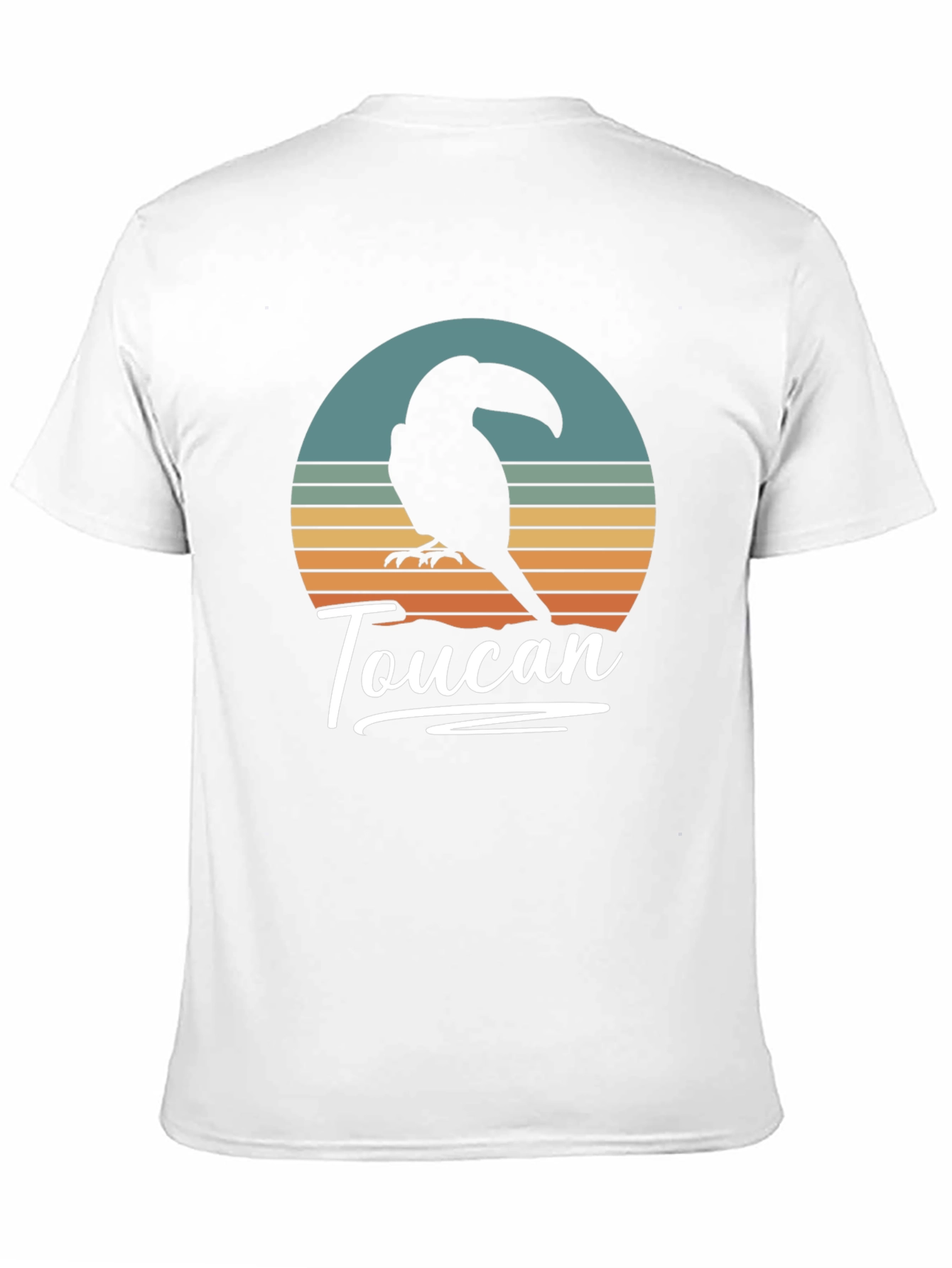 Retro Toucan Graphic Tee - Stylish Unisex T-Shirt
