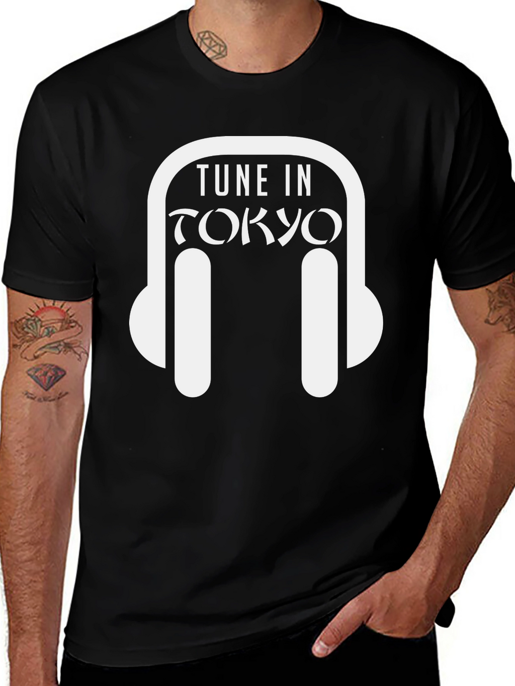 Tune In Tokyo Graphic Tee