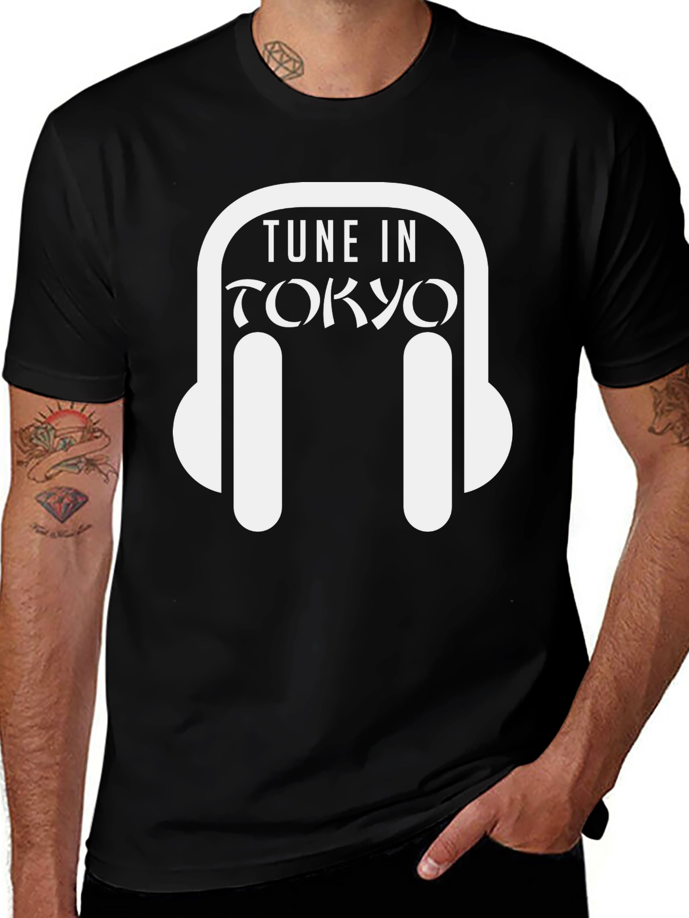 Tune In Tokyo Graphic Tee