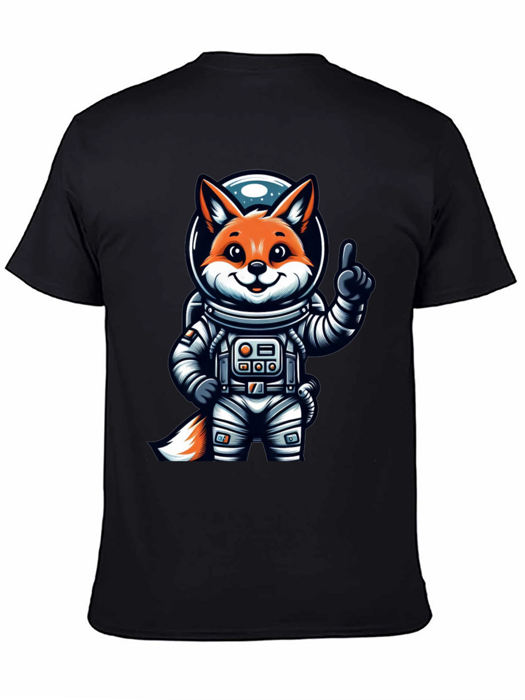 Cool Space Fox T-Shirt - Trendy Graphic Tee