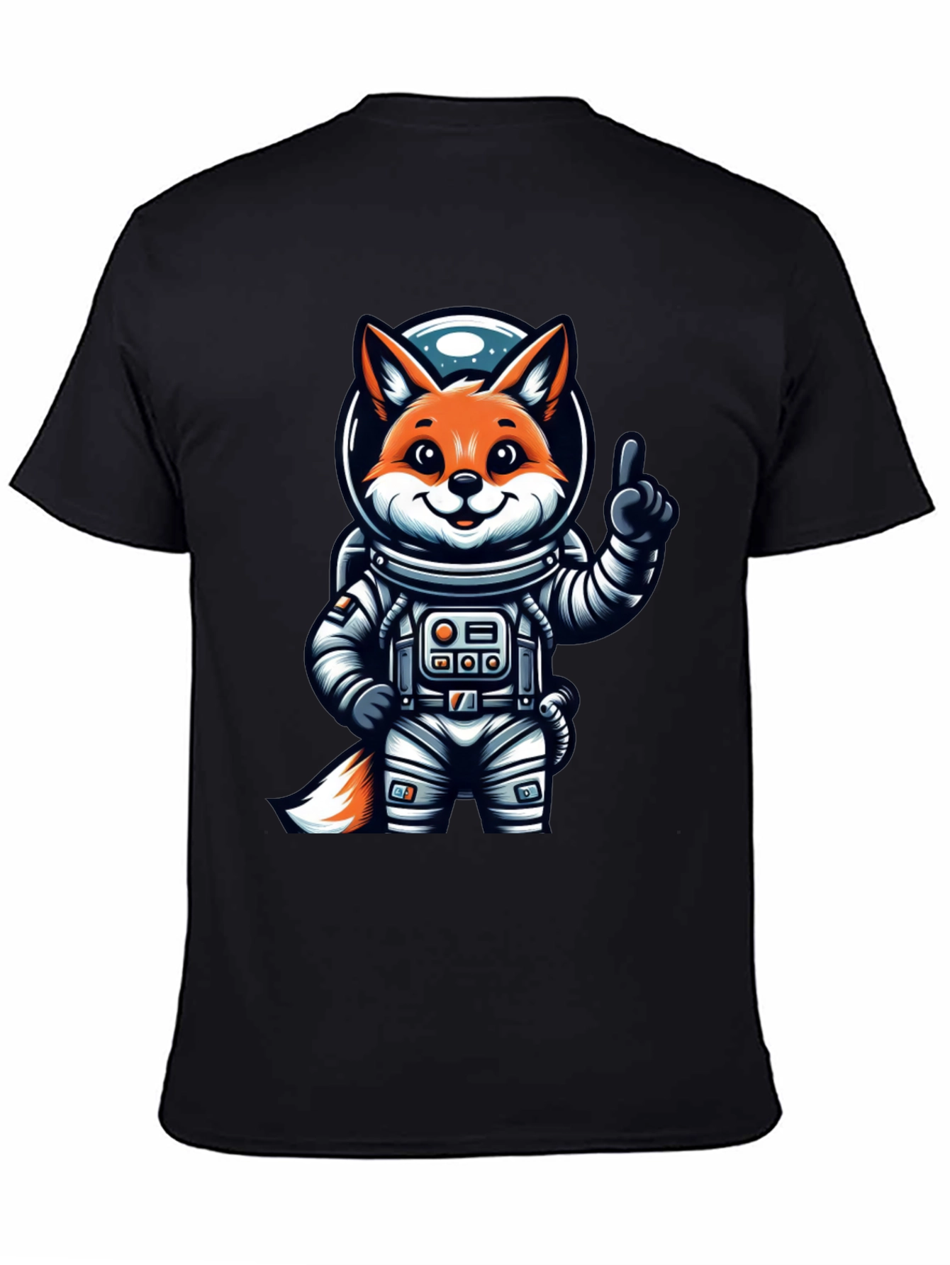 Cool Space Fox T-Shirt - Trendy Graphic Tee