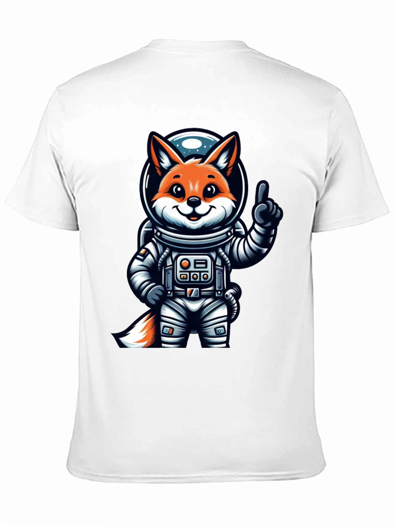 Cool Space Fox T-Shirt - Trendy Graphic Tee