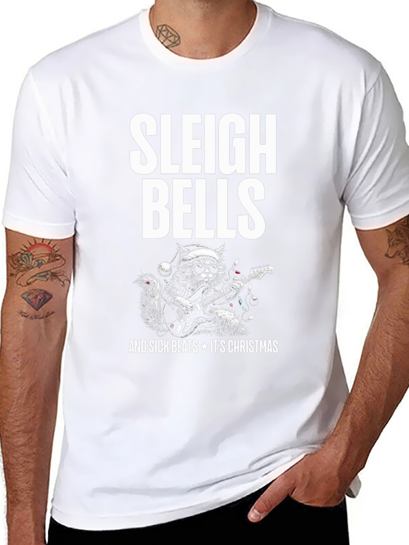 Sleigh Bells & Sick Beats Christmas T-Shirt