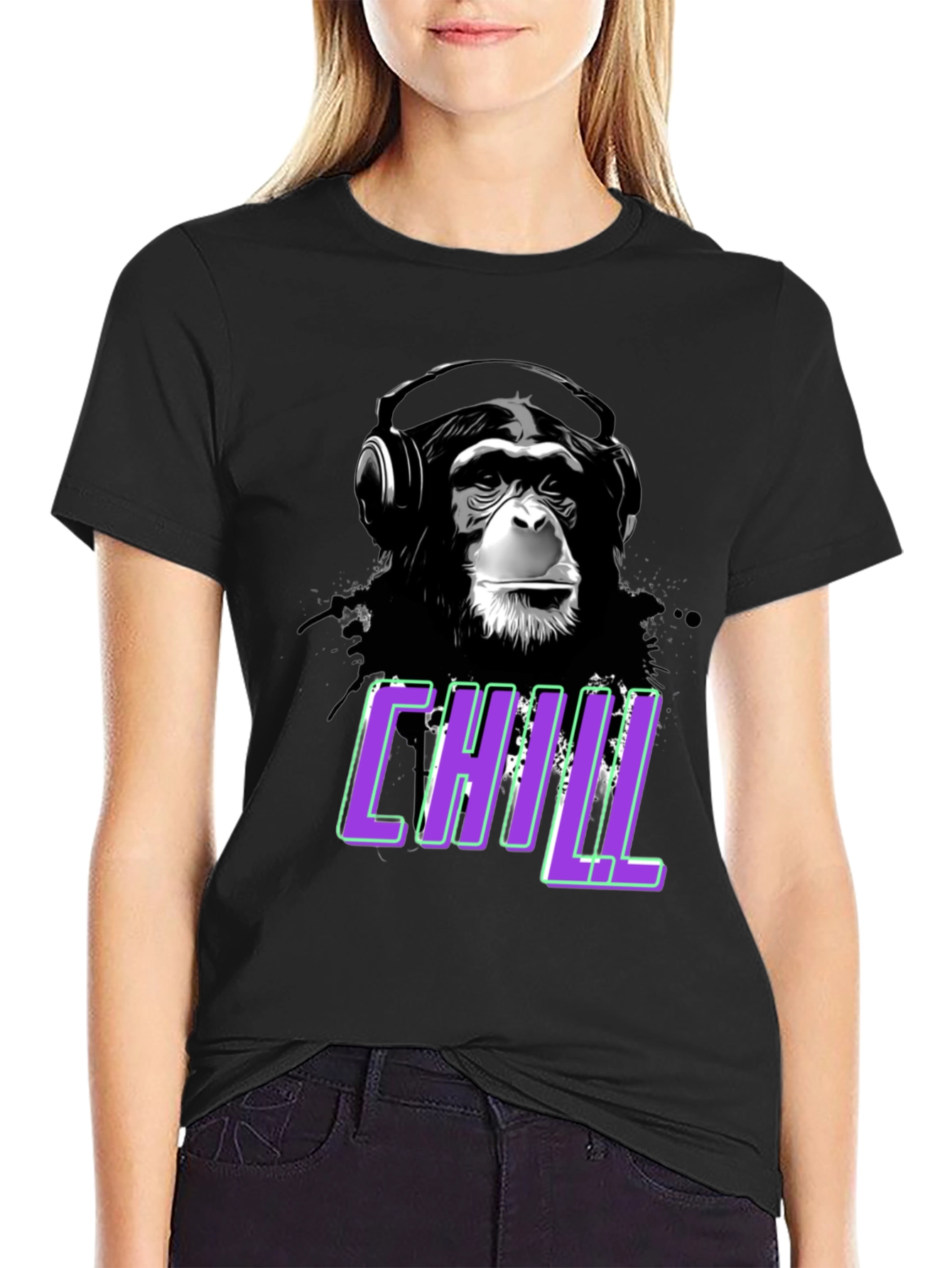 Chill Monkey Graphic Tee - Relaxed Fit