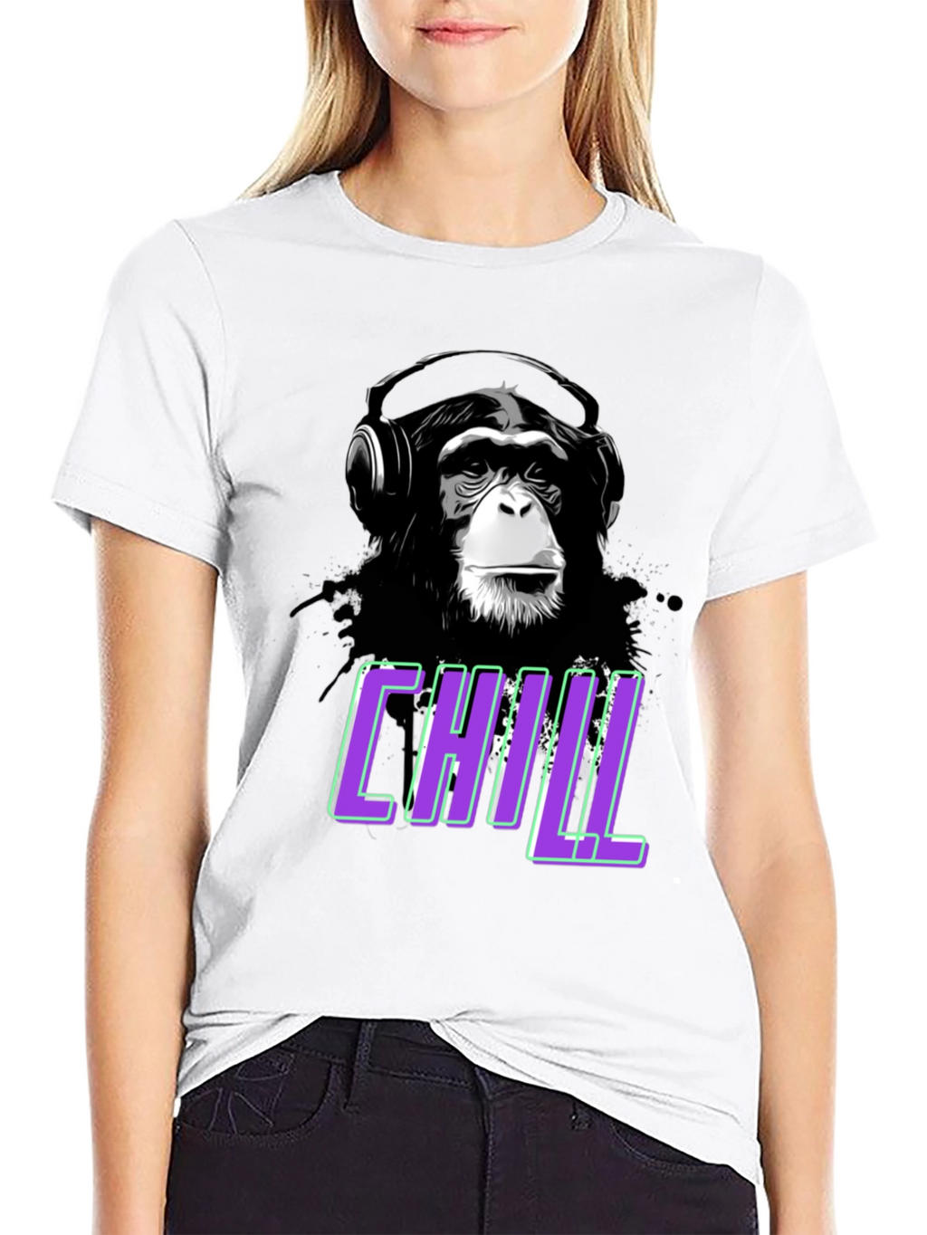 Chill Monkey Graphic Tee - Relaxed Fit