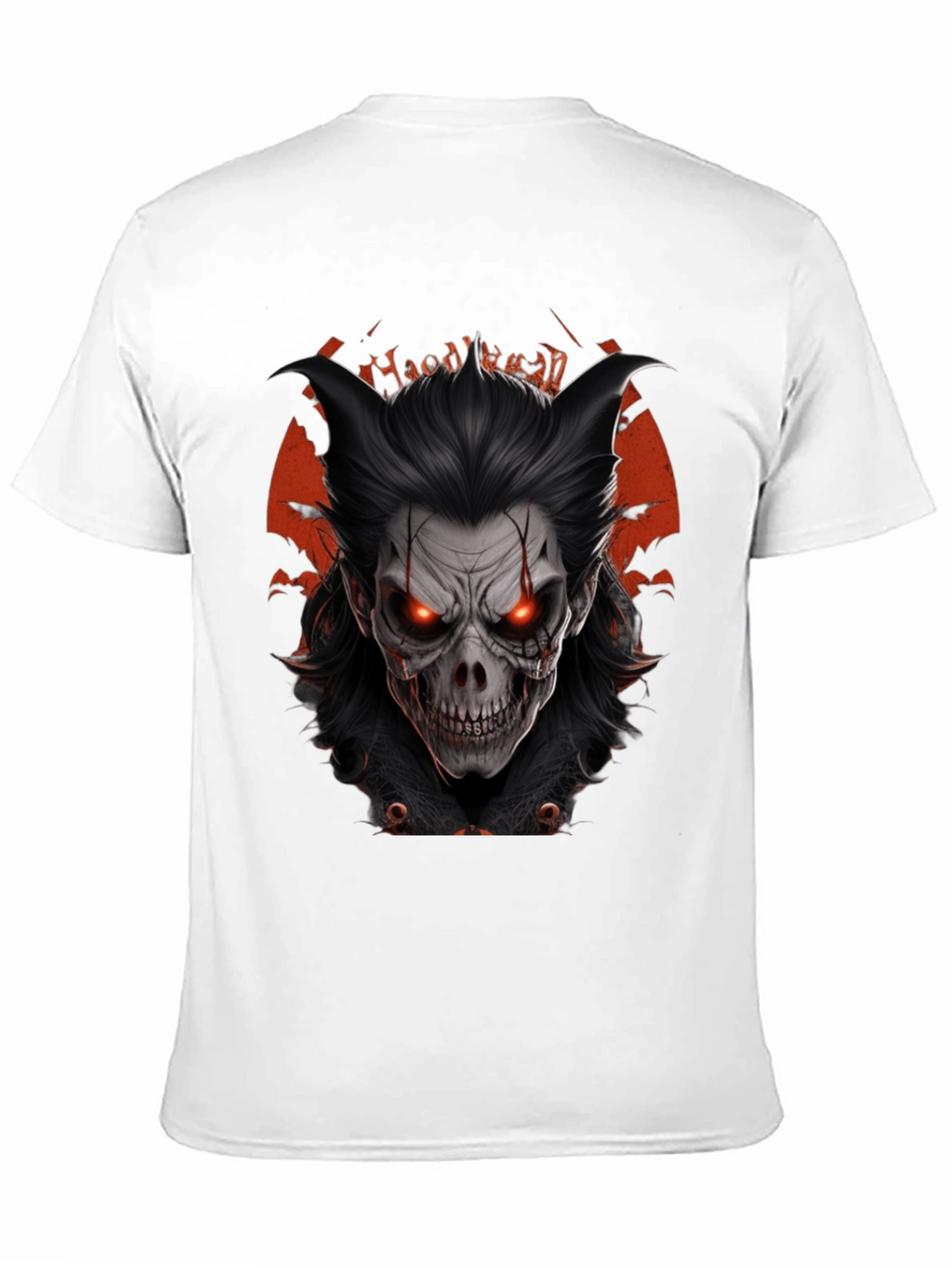 Halloween Demon Graphic T-Shirt