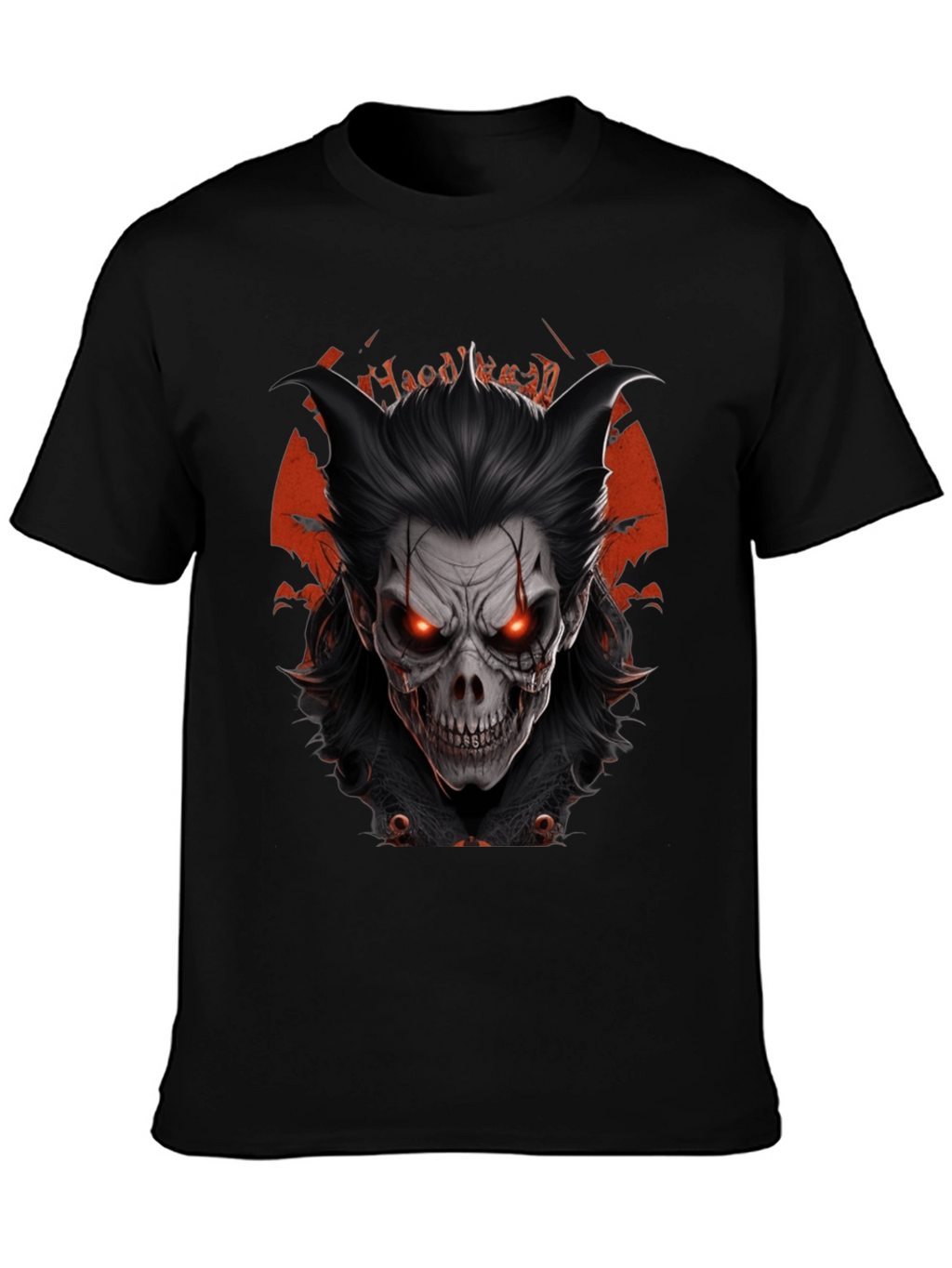 Halloween Demon Graphic T-Shirt