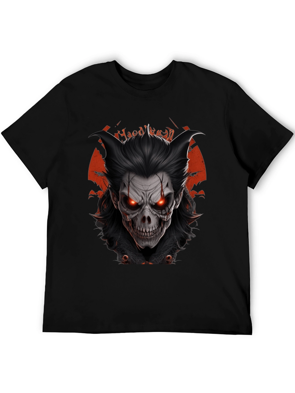 Halloween Demon Graphic T-Shirt