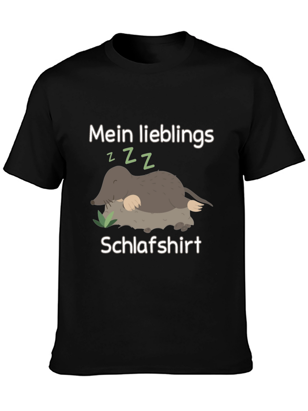 Mein Lieblings Schlafshirt Funny Mole Sleep T-Shirt