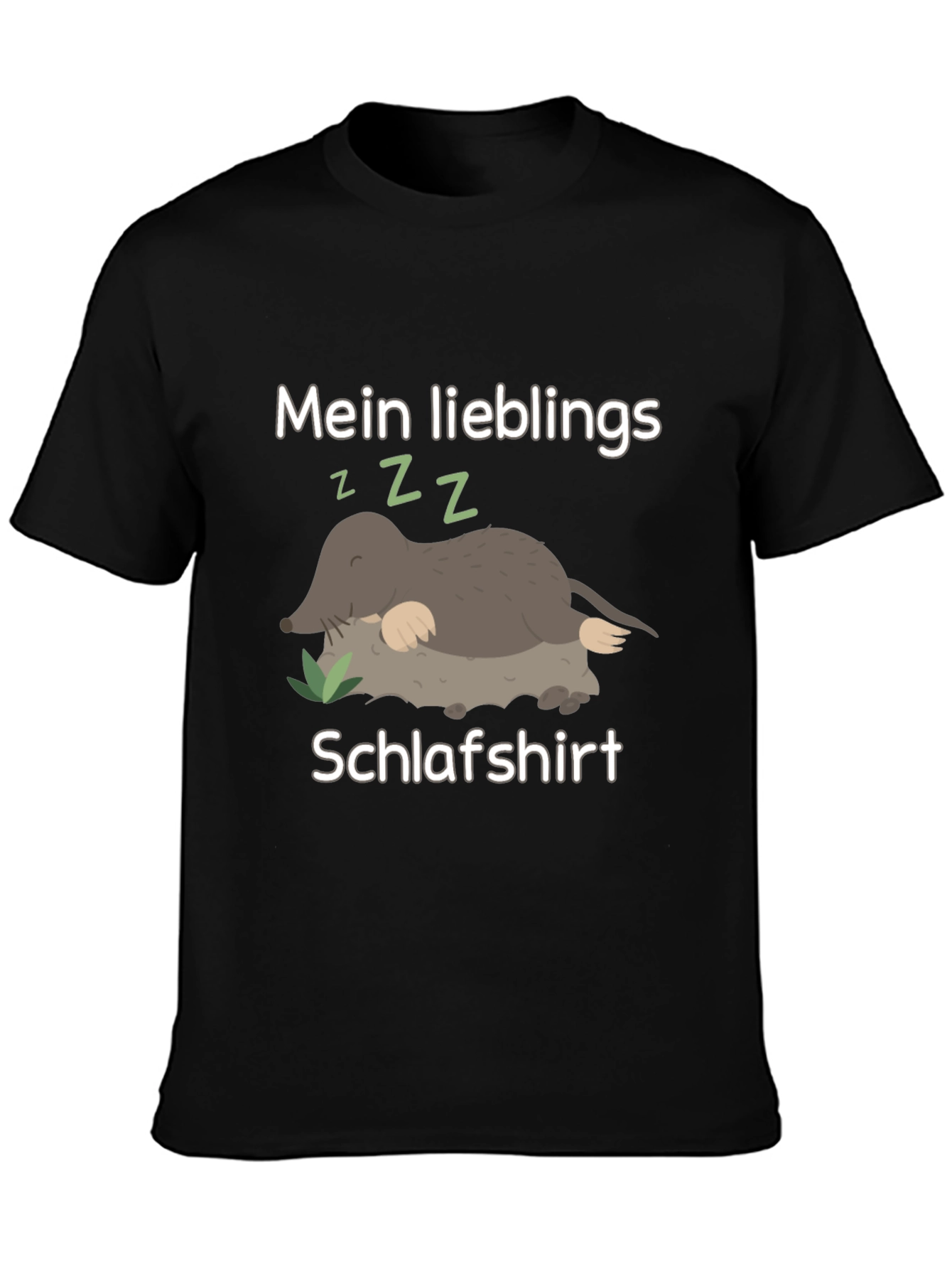 Mein Lieblings Schlafshirt Funny Mole Sleep T-Shirt