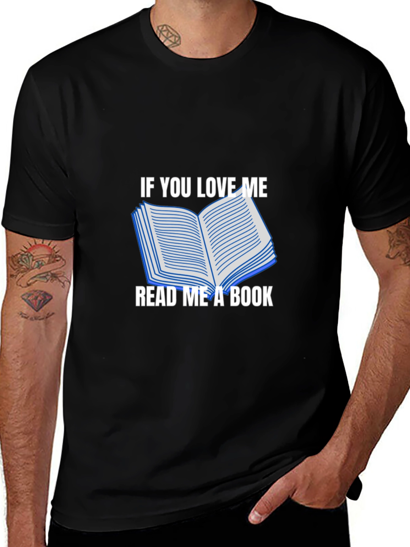 Read Me a Book Graphic T-Shirt