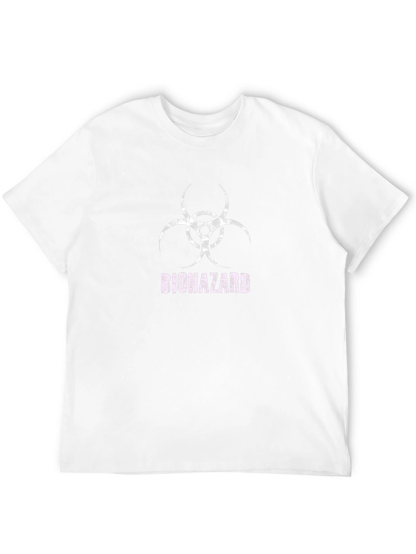 Biohazard Symbol Graphic T-Shirt