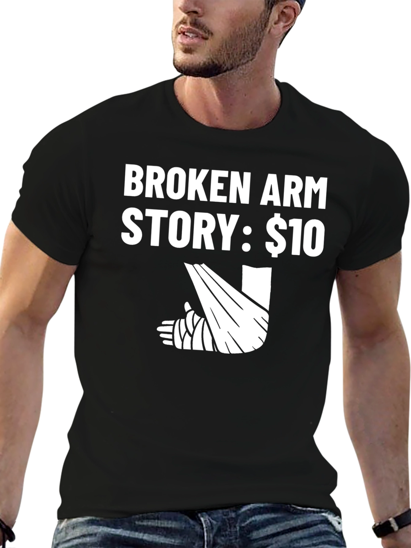 Broken Arm Story Graphic Tee