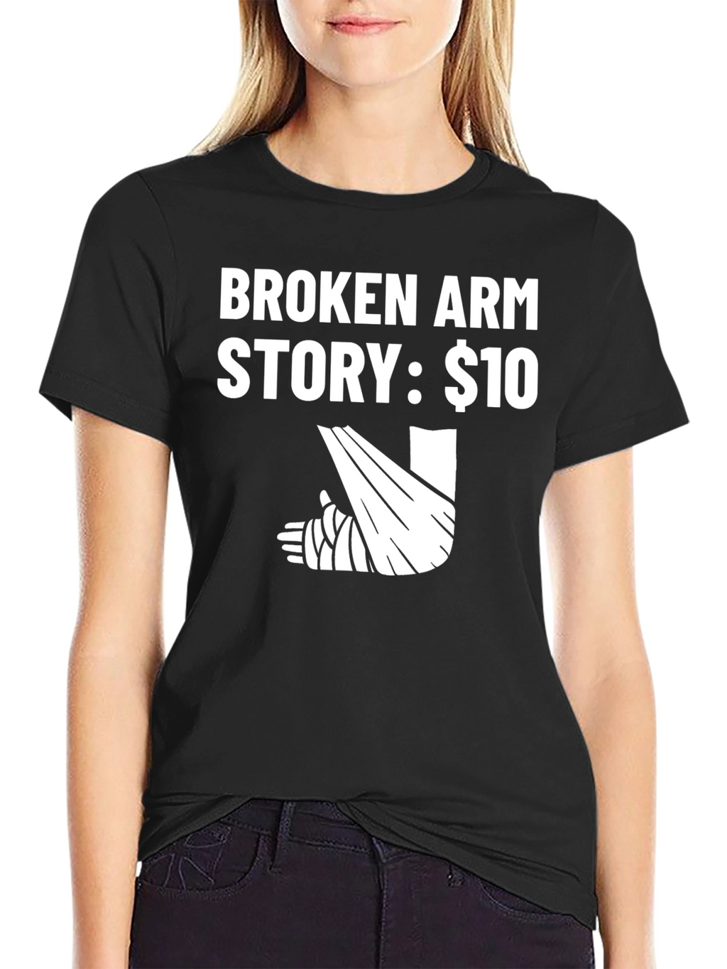 Broken Arm Story Graphic Tee