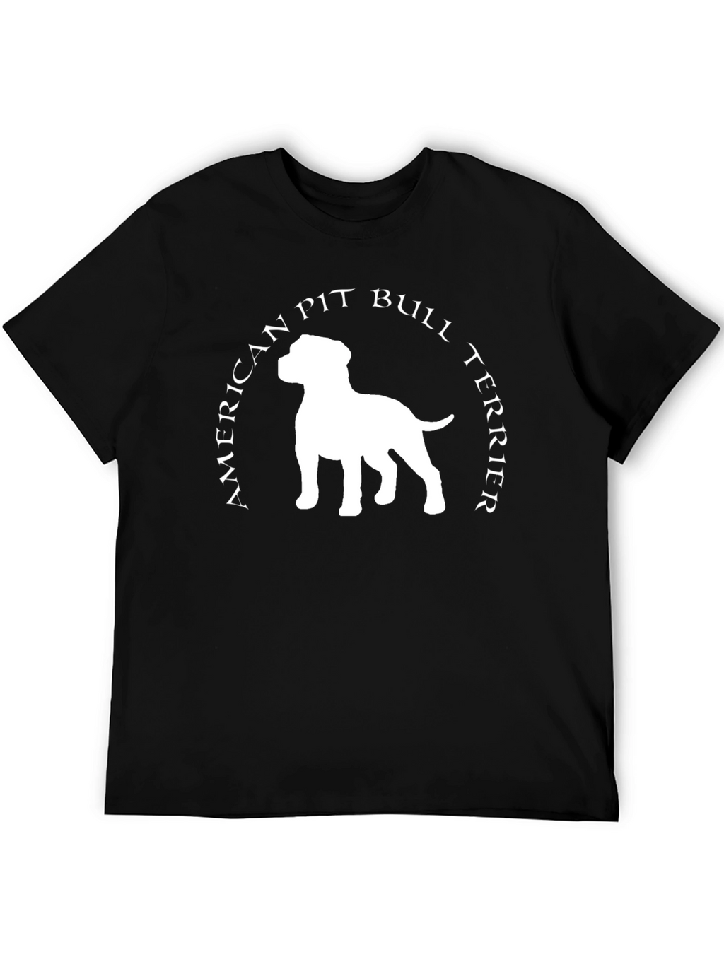 American Pit Bull Terrier Graphic T-Shirt - Black