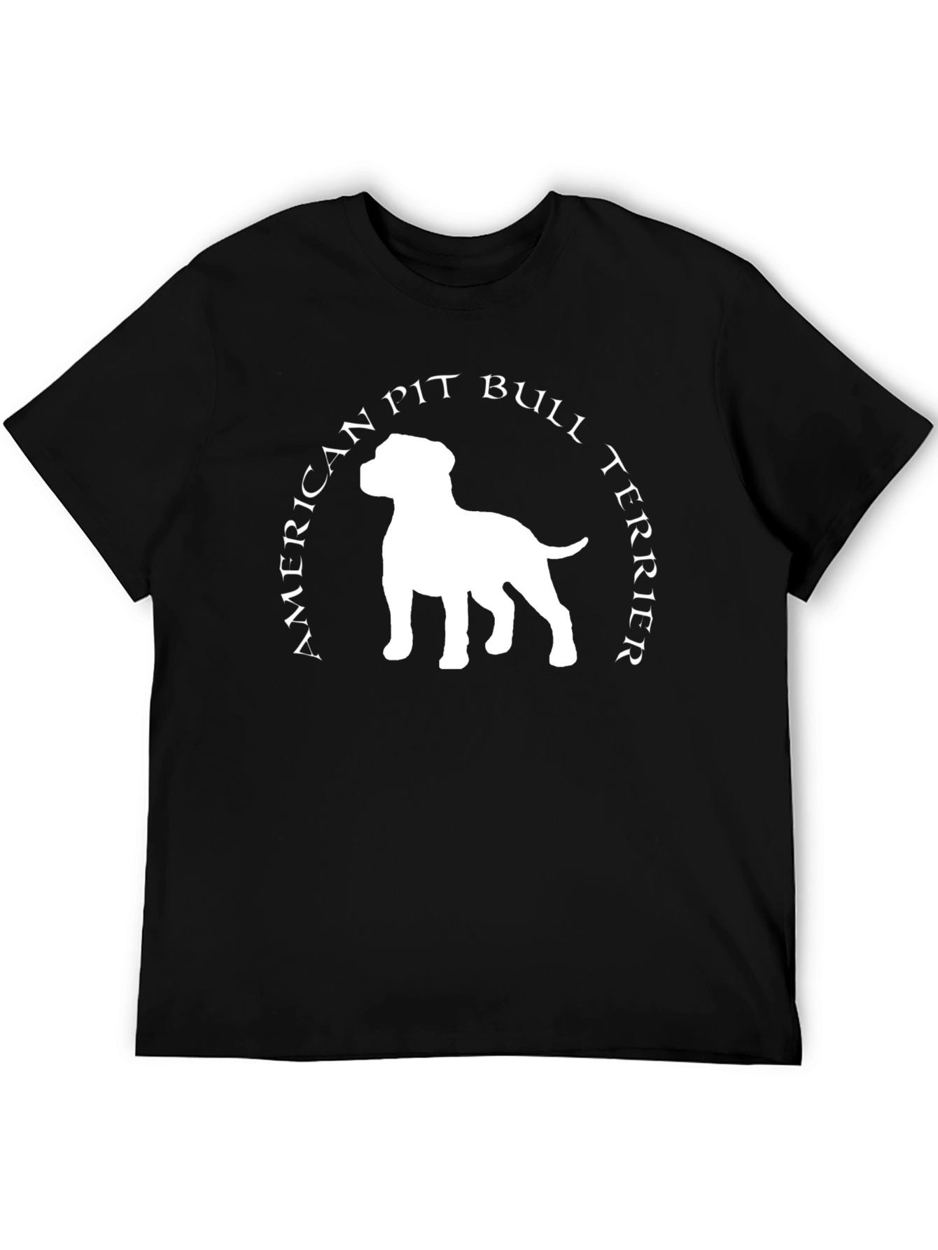 American Pit Bull Terrier Graphic T-Shirt - Black