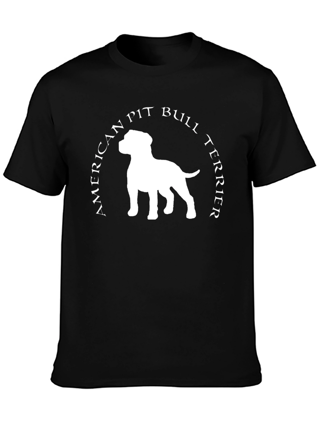 American Pit Bull Terrier Graphic T-Shirt - Black