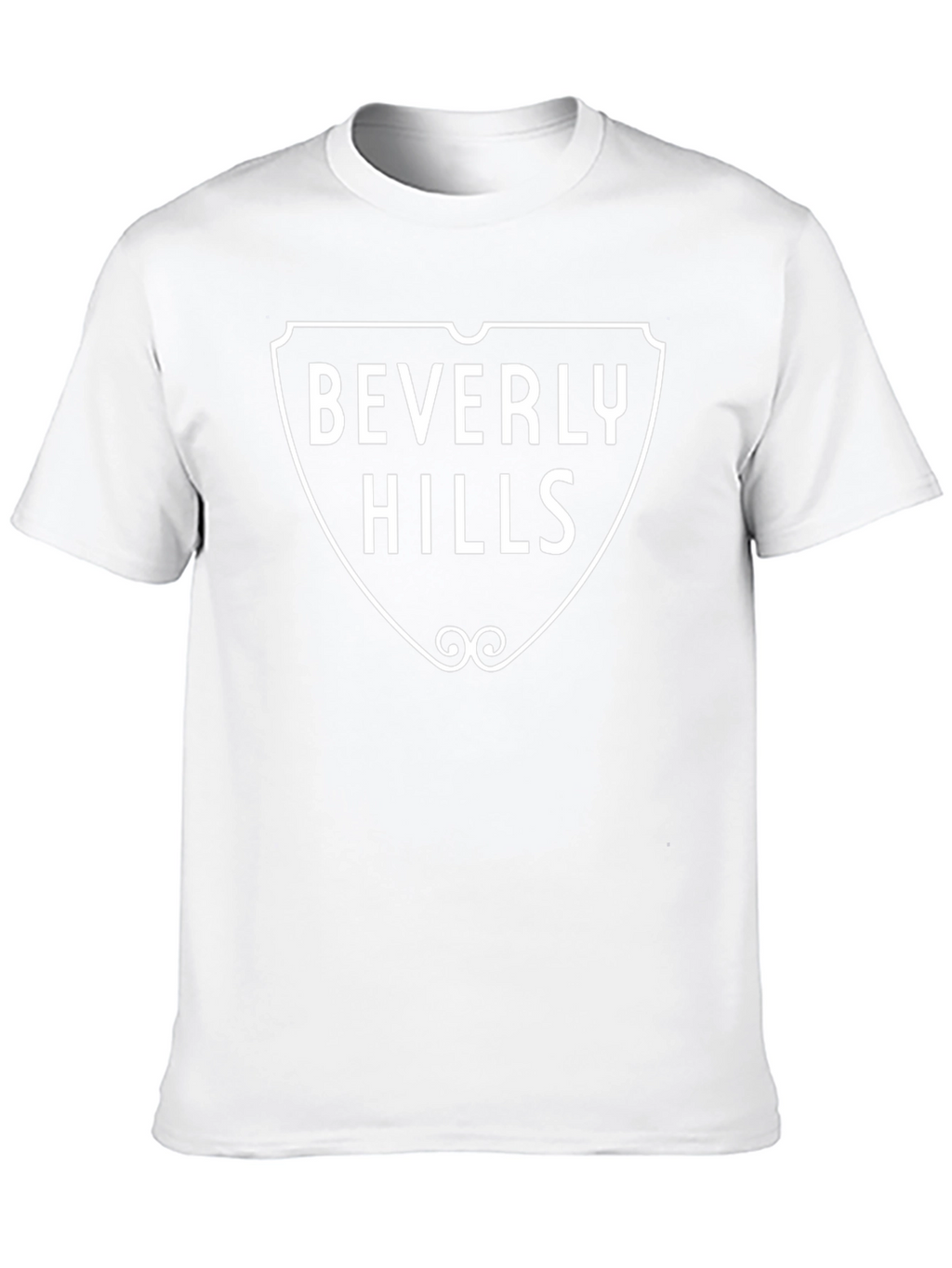 Beverly Hills Graphic Tee - Classic Black T-Shirt