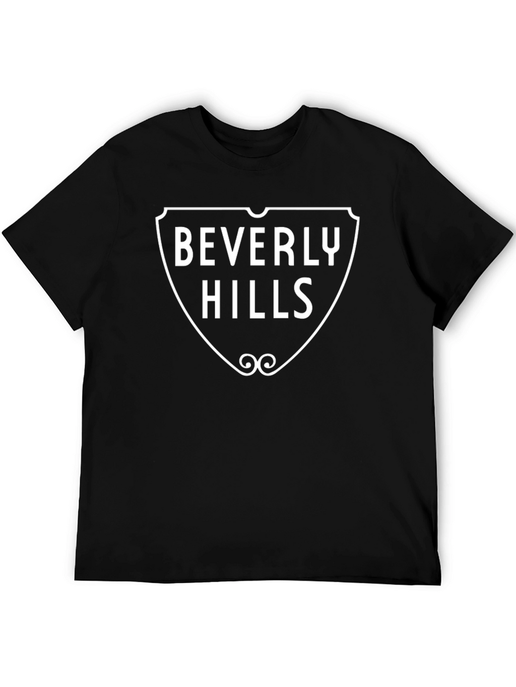 Beverly Hills Graphic Tee - Classic Black T-Shirt