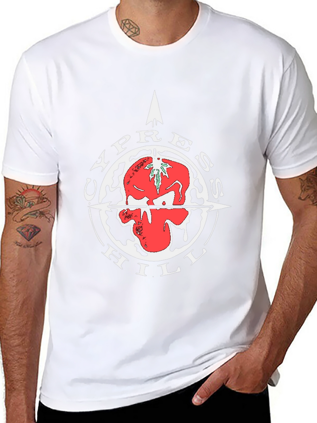 Cypress Hill Graphic Tee - Classic Band Logo