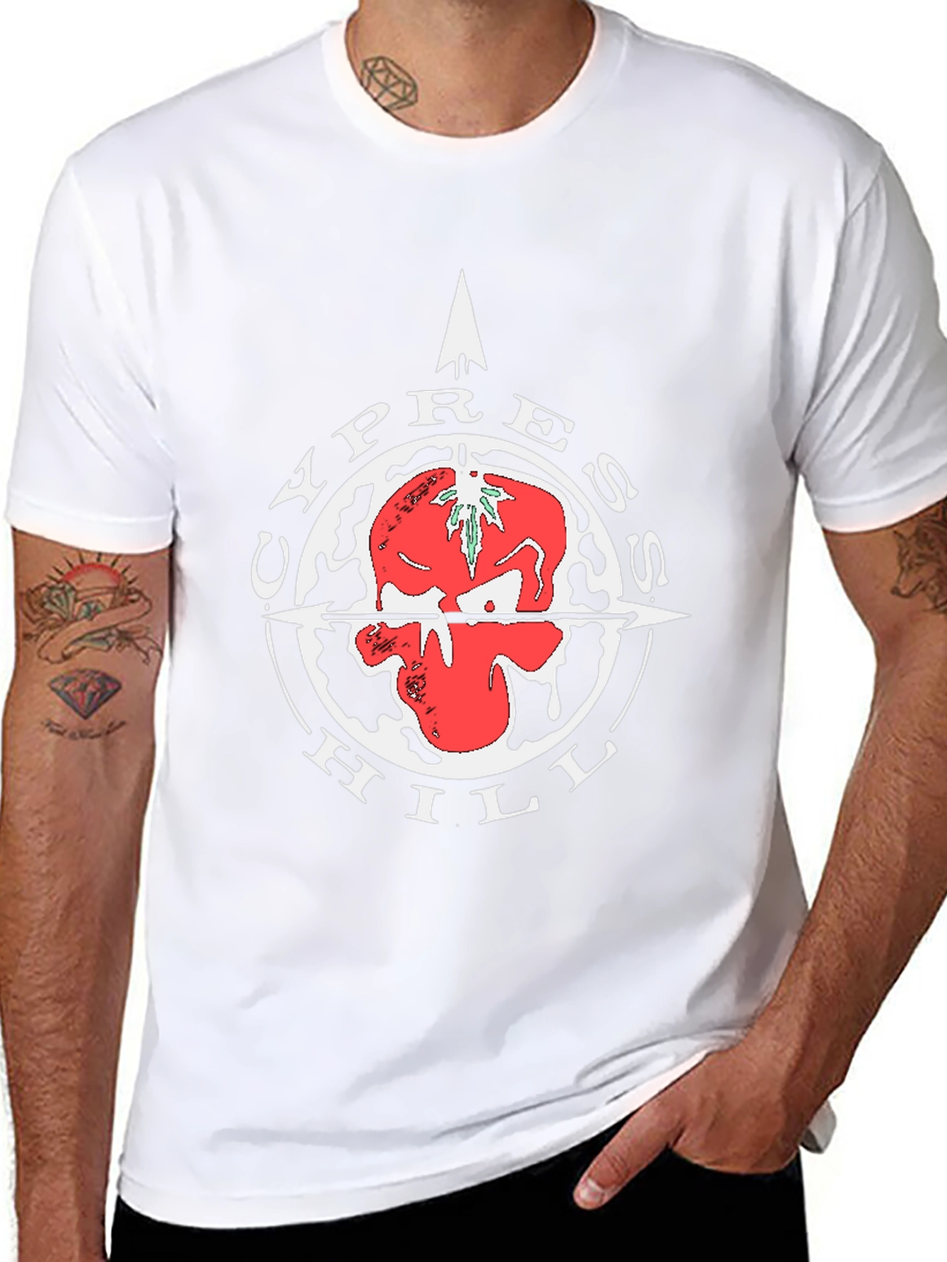 Cypress Hill Graphic Tee - Classic Band Logo