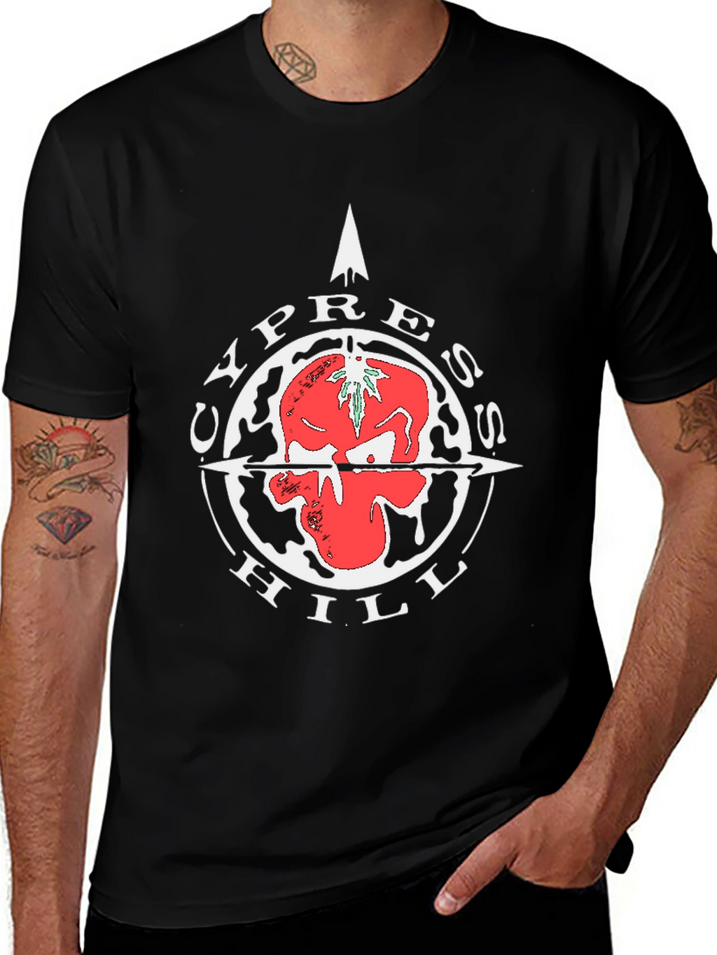 Cypress Hill Graphic Tee - Classic Band Logo