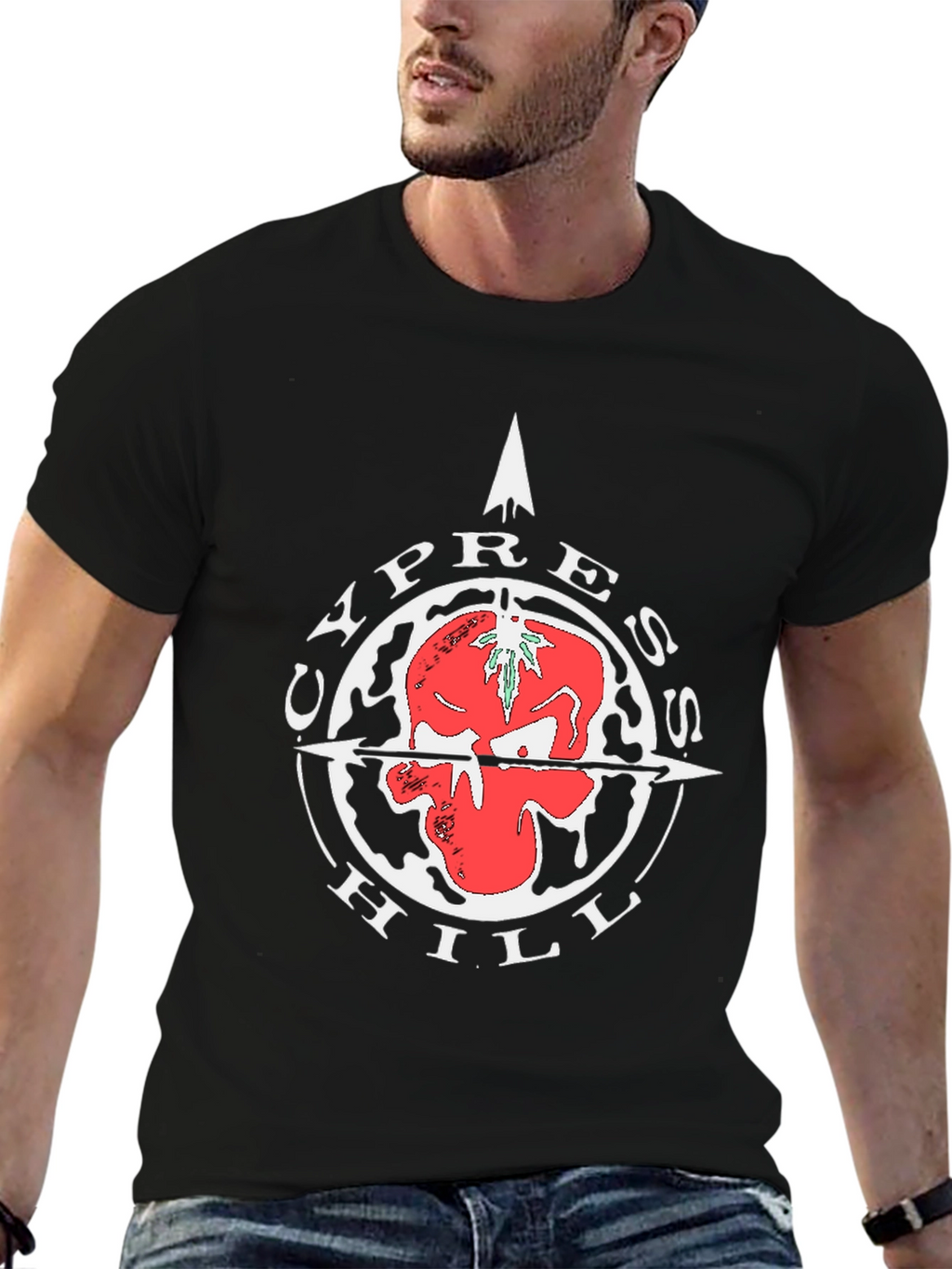 Cypress Hill Graphic Tee - Classic Band Logo